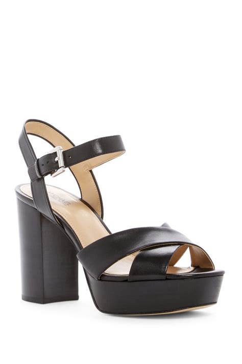 michael kors divia platform black 10 10|Michael Kors Divia Platform Sandals .